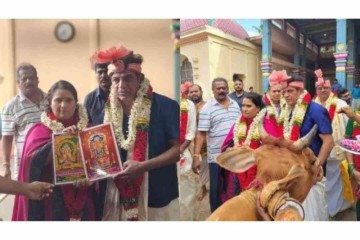 ತಮಿಳುನಾಡಿನ ಟೆಂಪಲ್‌ನಲ್ಲಿ ಗೀತಕ್ಕ ಜೊತೆ ಮತ್ತೆ ಮದುವೆಯಾದ ಶಿವಣ್ಣ: ಪುರಾತನ ದೇವಸ್ಥಾನದ ಹಿನ್ನೆಲೆಯೇನು?