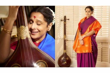 Vidya Balan pays tribute to classical singer MS Subbulakshmi on her 108th birth anniversary