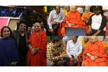 ಅರ್ಜುನ್ ಜನ್ಯ '45' ಸೆಟ್ಟಿಗೆ ಸ್ವಾಮೀಜಿ ಭೇಟಿ; ಶಿವಣ್ಣ, ಉಪ್ಪಿ, ರಾಜ್ ಬಿ ಶೆಟ್ಟಿ ಸಿನಿಮಾಗೆ ಸಿಕ್ಕಿತು ಆಶೀರ್ವಾದ