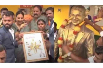 ಹಾವೇರಿಯಲ್ಲಿ ಅಪ್ಪು ಟೆಂಪಲ್ ಉದ್ಘಾಟನೆ; ಭಾವುಕರಾದ ಅಶ್ವಿನಿ ಪುನೀತ್ ರಾಜ್‌ಕುಮಾರ್