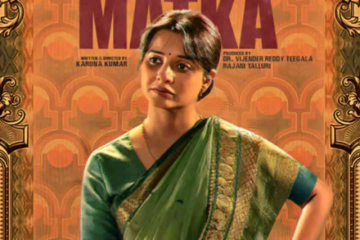 Saloni is the courageous Padma in Varun Tej’s Matka