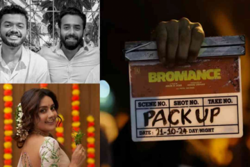It's a wrap for Arjun Ashokan, Mathew Thomas and Mahima Nambiar's Bromance