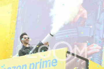 Varun Dhawan Unveils Citadel Honey Bunny Poster At Mumbai's Gaiety Galaxy, Makes Grand Entry On Bike. See EXCLUSIVE Pics