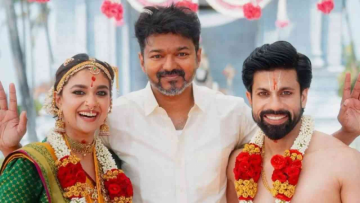 Thalapathy Vijay's Picture With Newly-Weds Keerthy Suresh And Antony Thattil Is Unmissable!